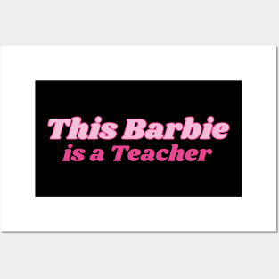 Teacher Barbie Posters and Art